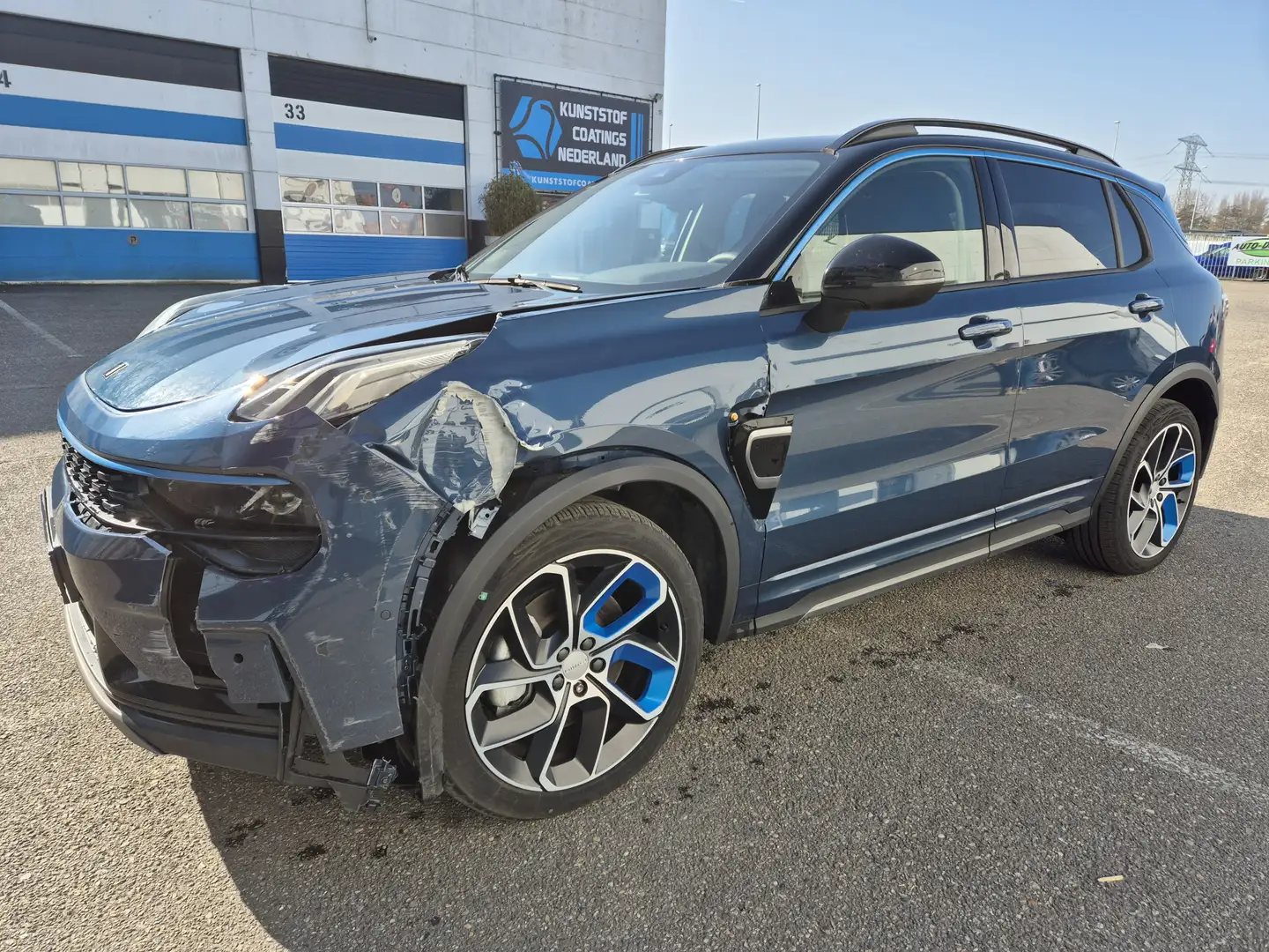 Lynk & Co 01 1.5 22.000 km EXCLUSIEF BTW lichte schade zeer moo Blauw - 2