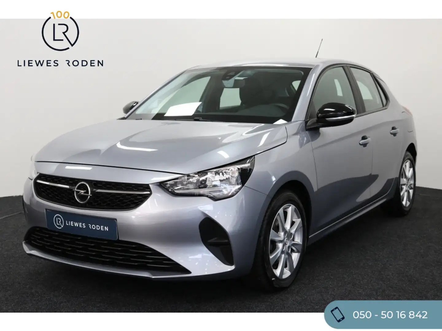 Opel Corsa 5-drs 1.2 Turbo Edition Grijs - 1