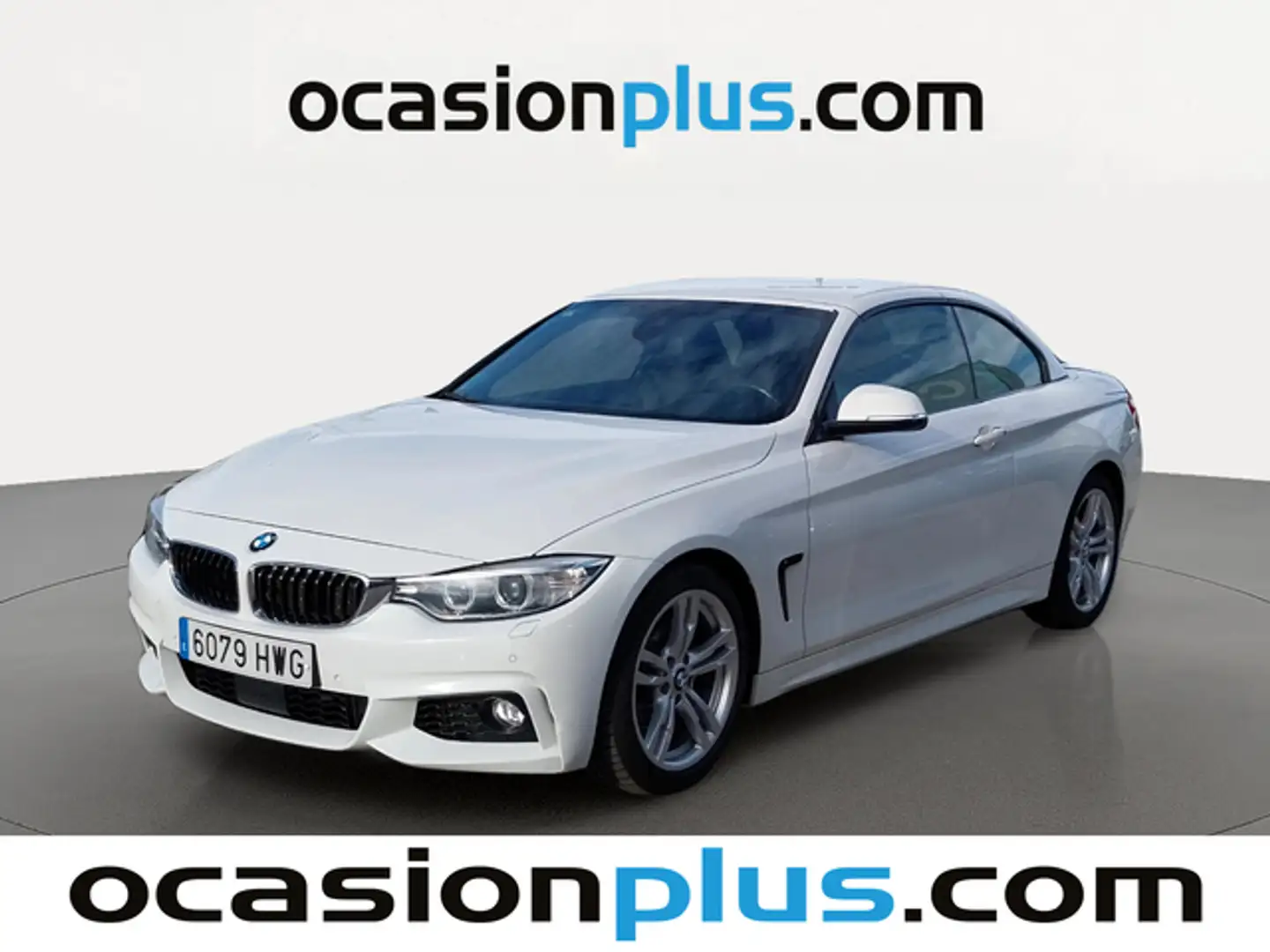 BMW 420 420dA Cabrio Blanc - 2