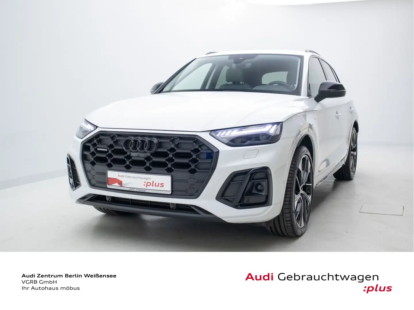 Audi Q5 45 TFSI S-TRO*QUA*S-LINE*AHK*LUFT*MATRIX*RFK* Weiß - 2
