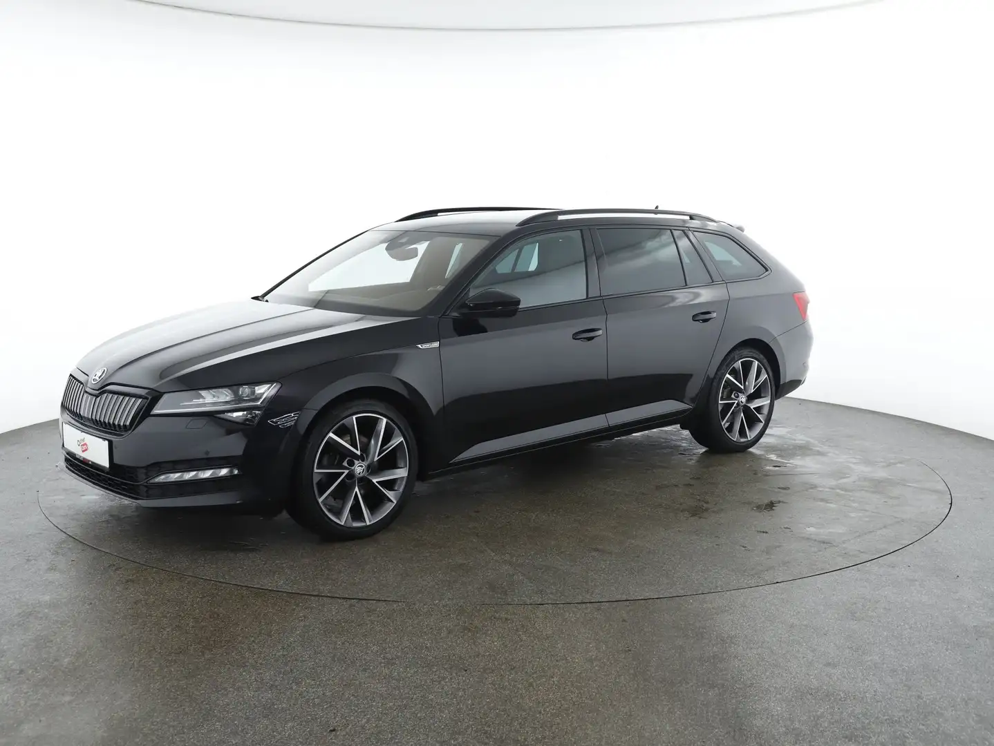 Skoda Superb Combi iV Sportline DSG MATRIX+AHK+RADAR Schwarz - 2