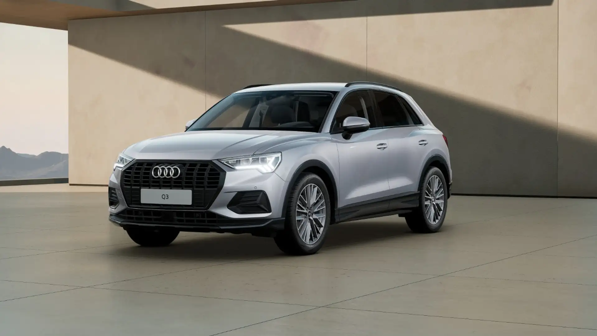 Audi Q3 35 TFSI AHK 19 Sportsitze CarPlay Ambiente Silber - 2