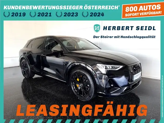 Audi e-tron 55 quattro S-LINE BLACK *NP: € 92.135.- / 21 ZOLL / TEILLEDER / BANG & OLUFSEN / VIRTUELL PLUS / KAMERA*