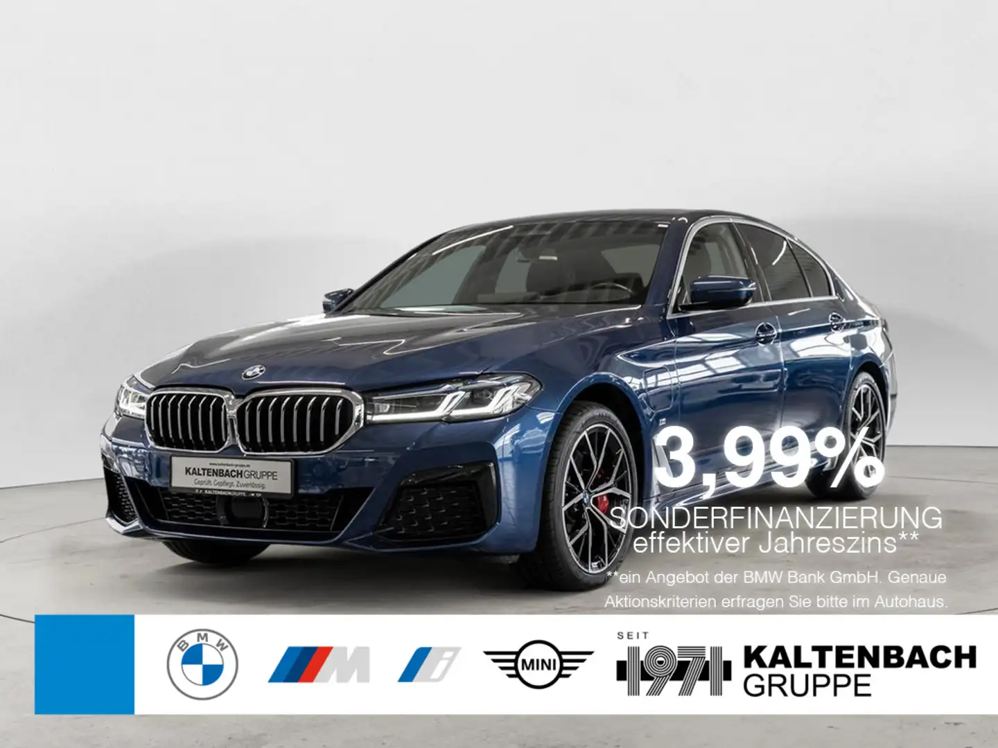 BMW 530 e M-Sportpaket HUD LASER LED FACEL. ACC Blauw - 1