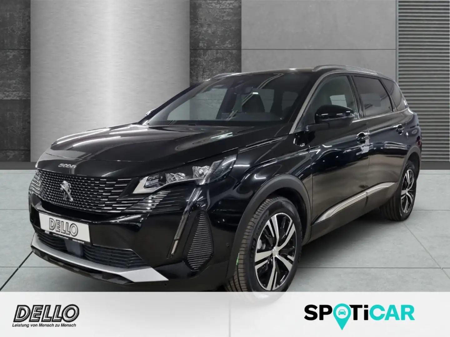 Peugeot 5008 GT PureTech 130 8-AT 7-Sitzer Sitzhzg. Dachreling Schwarz - 1