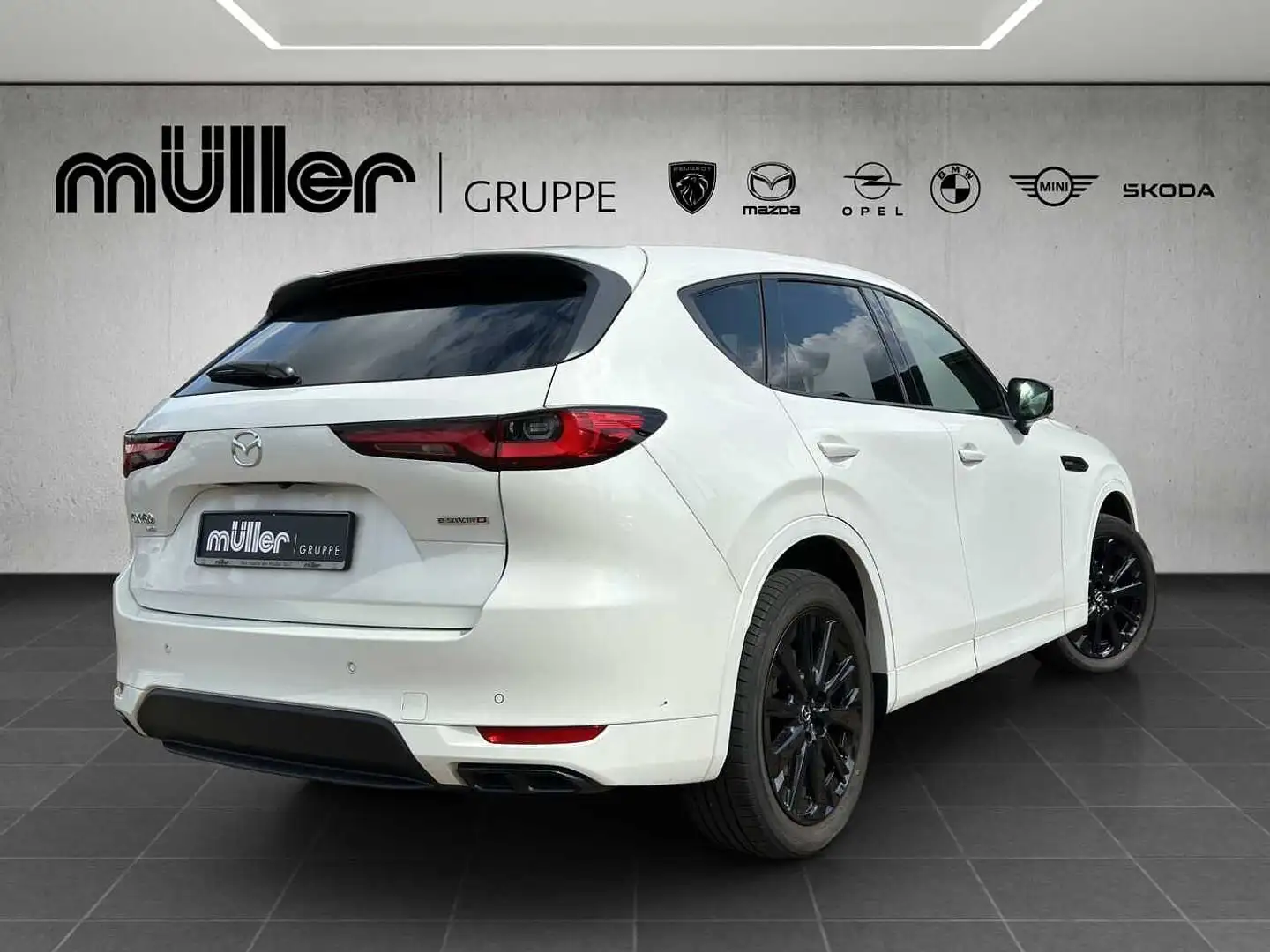 Mazda CX-60 D 254 PS HOMURA P-GSD DA-P CON-P PRE-COM-P Weiß - 2