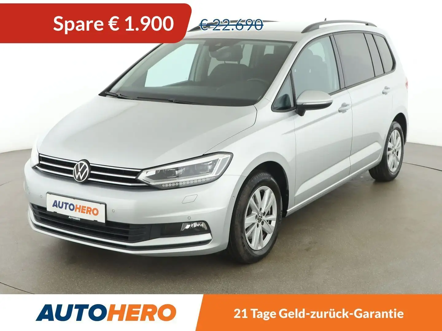 Volkswagen Touran 2.0 TDI Comfortline BMT/Start-Stopp Silber - 1