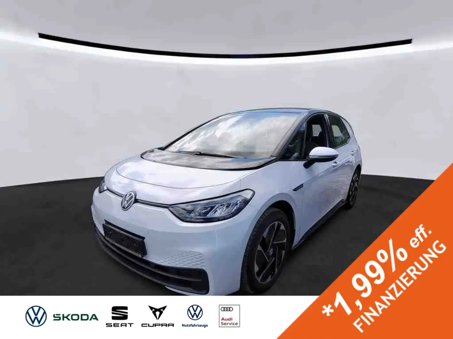Volkswagen ID.3 PRO PERF. LIFE 62 kWh +LED +WÄPU +ACC +NAVI +APP- Weiß - 1