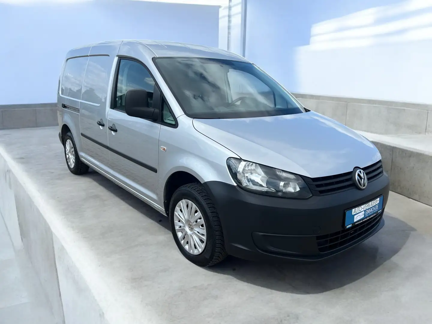Volkswagen Caddy Maxi Kasten 1.6 CDI,Mwst,Klima,TÜV+Service NEU Silber - 1