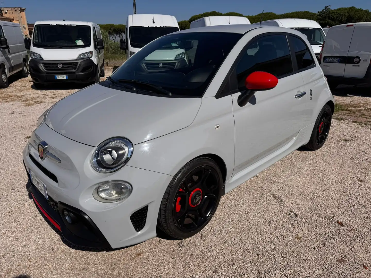 Abarth 595 1.4t-jet Pista 165cv 70th SABELT - RECORD MONZA Grigio - 2