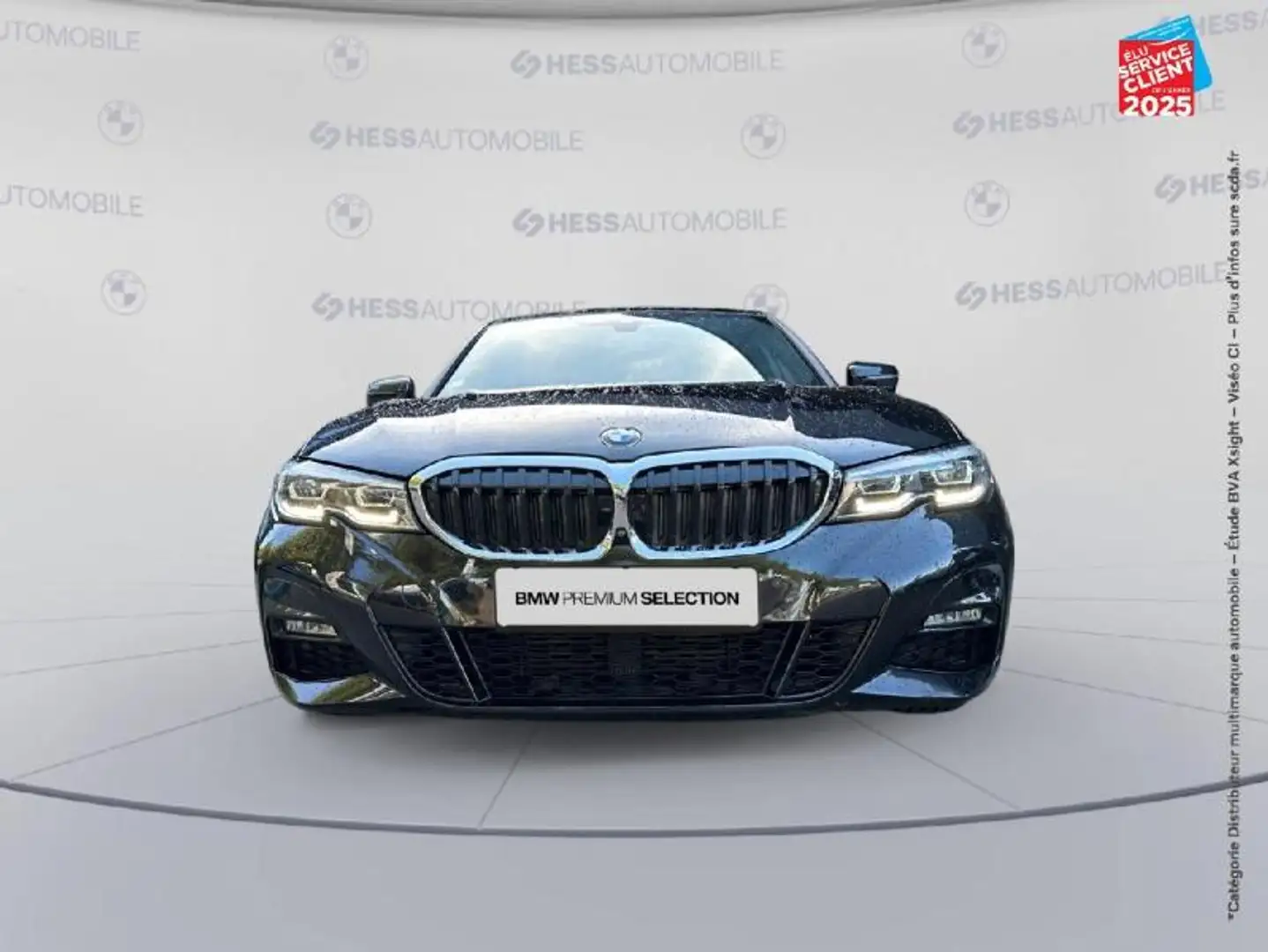 BMW 320 320dA 190ch M Sport Zwart - 2