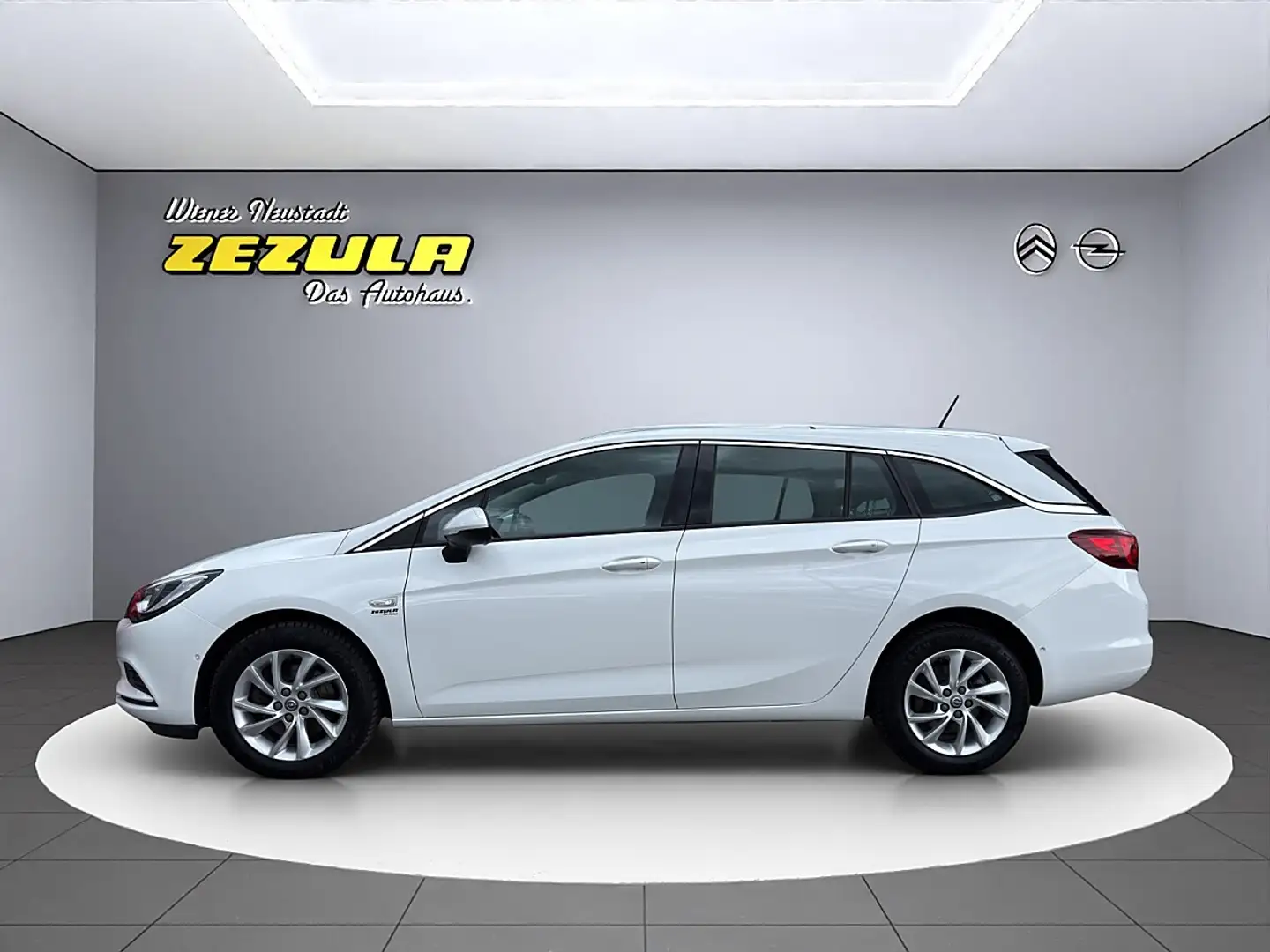 Opel Astra ST 1,6 CDTI Ecotec Innovation Aut. Weiß - 2