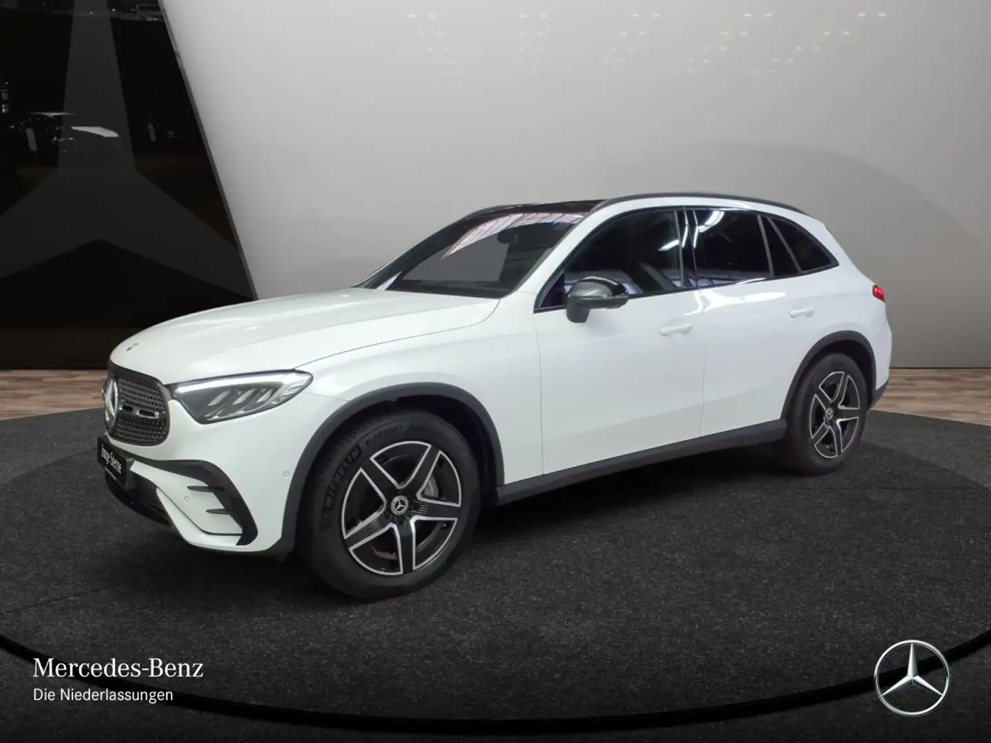 Mercedes-Benz GLC 450 d 4M AMG+NIGHT+PANO+360+AHK+LED+TOTW+9G Weiß - 2