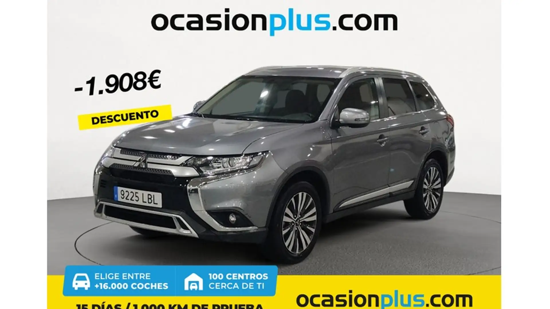 Mitsubishi Outlander 200 MPI Motion 2WD 7pl. CVT Gris - 1