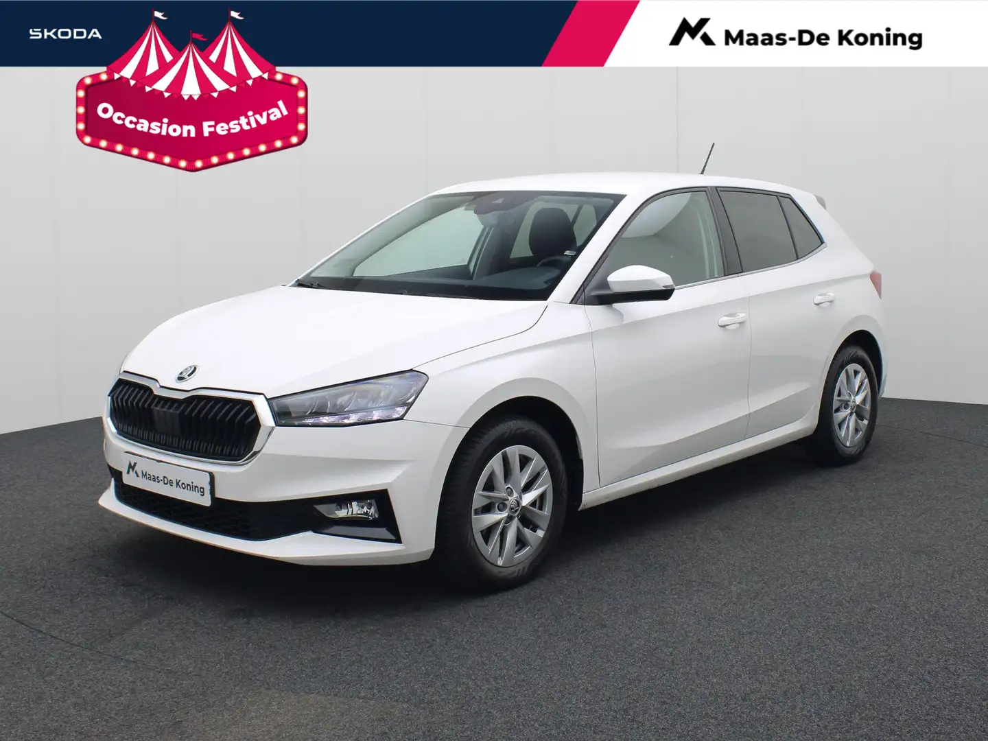 Skoda Fabia 1.0 Tsi 95pk Business Edition · Cruise Control · A Weiß - 1