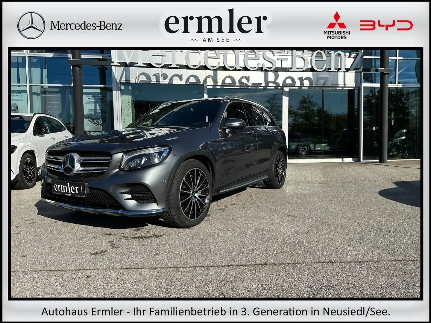 Mercedes-Benz GLC 220 d 4MATIC AMG Head UP ACC Anhängekupplung Gris - 1