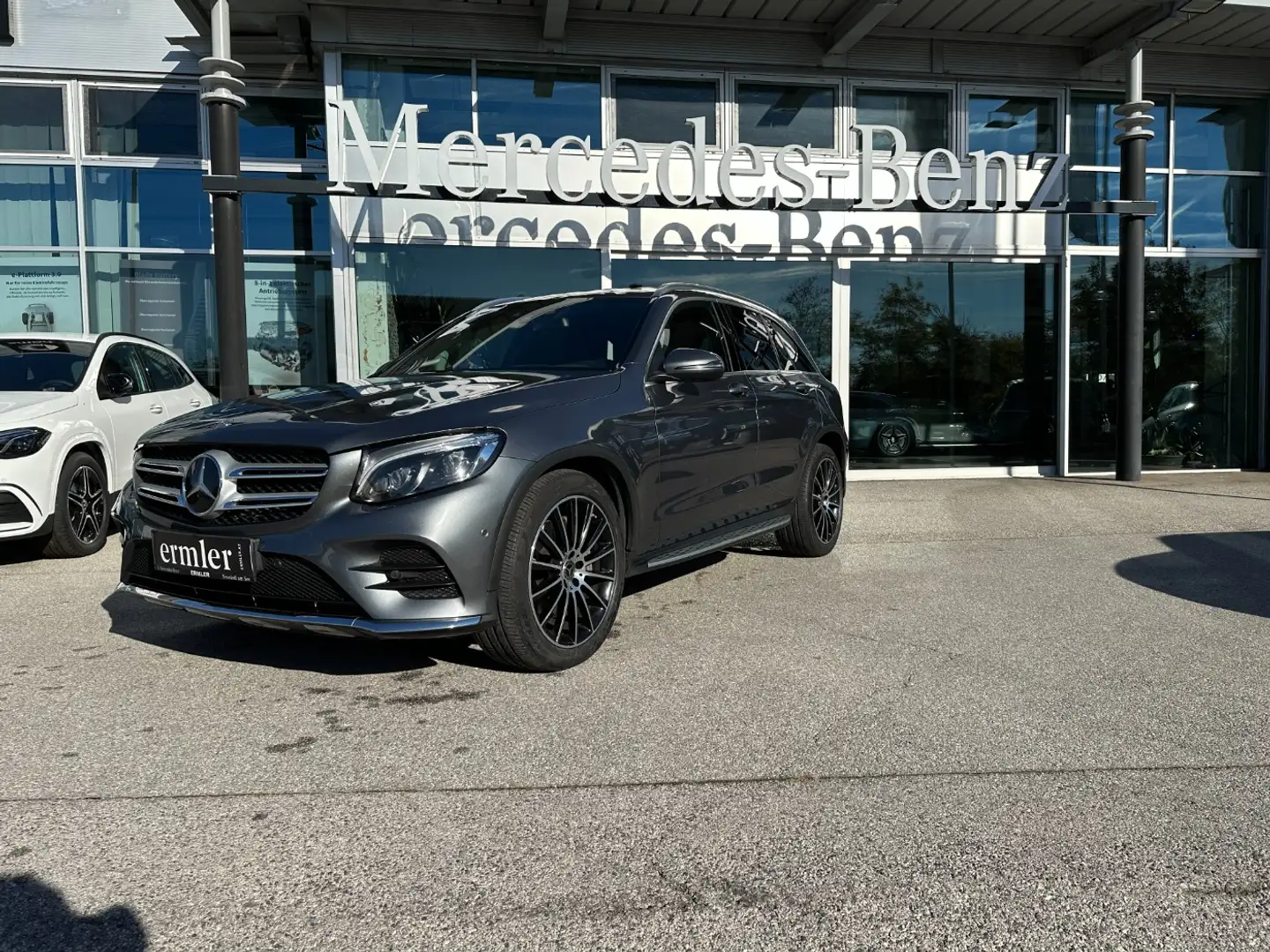 Mercedes-Benz GLC 220 d 4MATIC AMG Head UP ACC Anhängekupplung Gris - 2