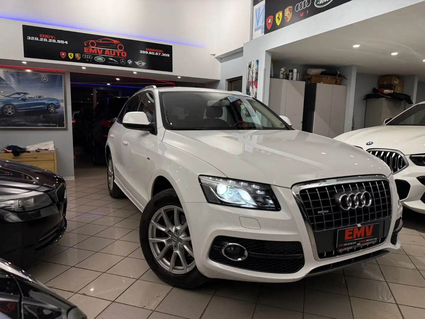 Audi Q5 2.0 TFSI 211 CV quattro Advanced Plus Blanc - 1