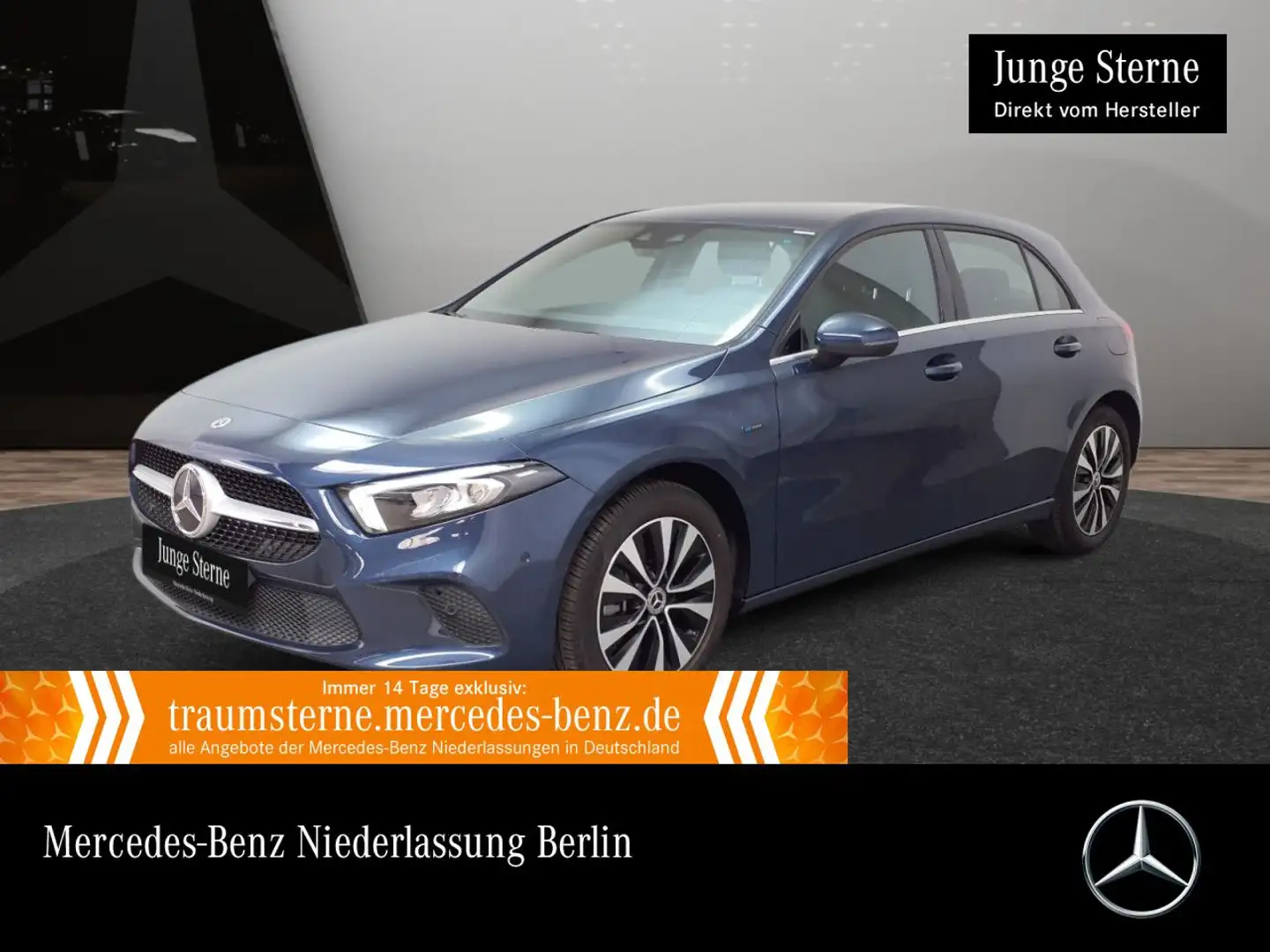 Mercedes-Benz A 250 e STYLE+LED+KAMERA+TOTW+8G Blau - 1