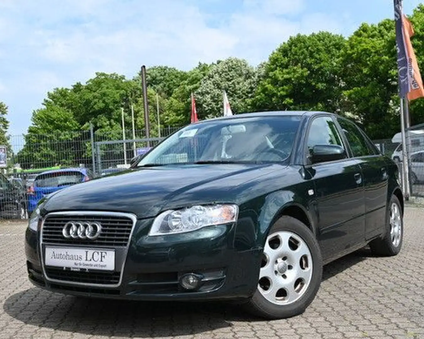 Audi A4 Lim. 1.9 TDI 1.Hand Klimaautom. Anängerkuppl. Verde - 1