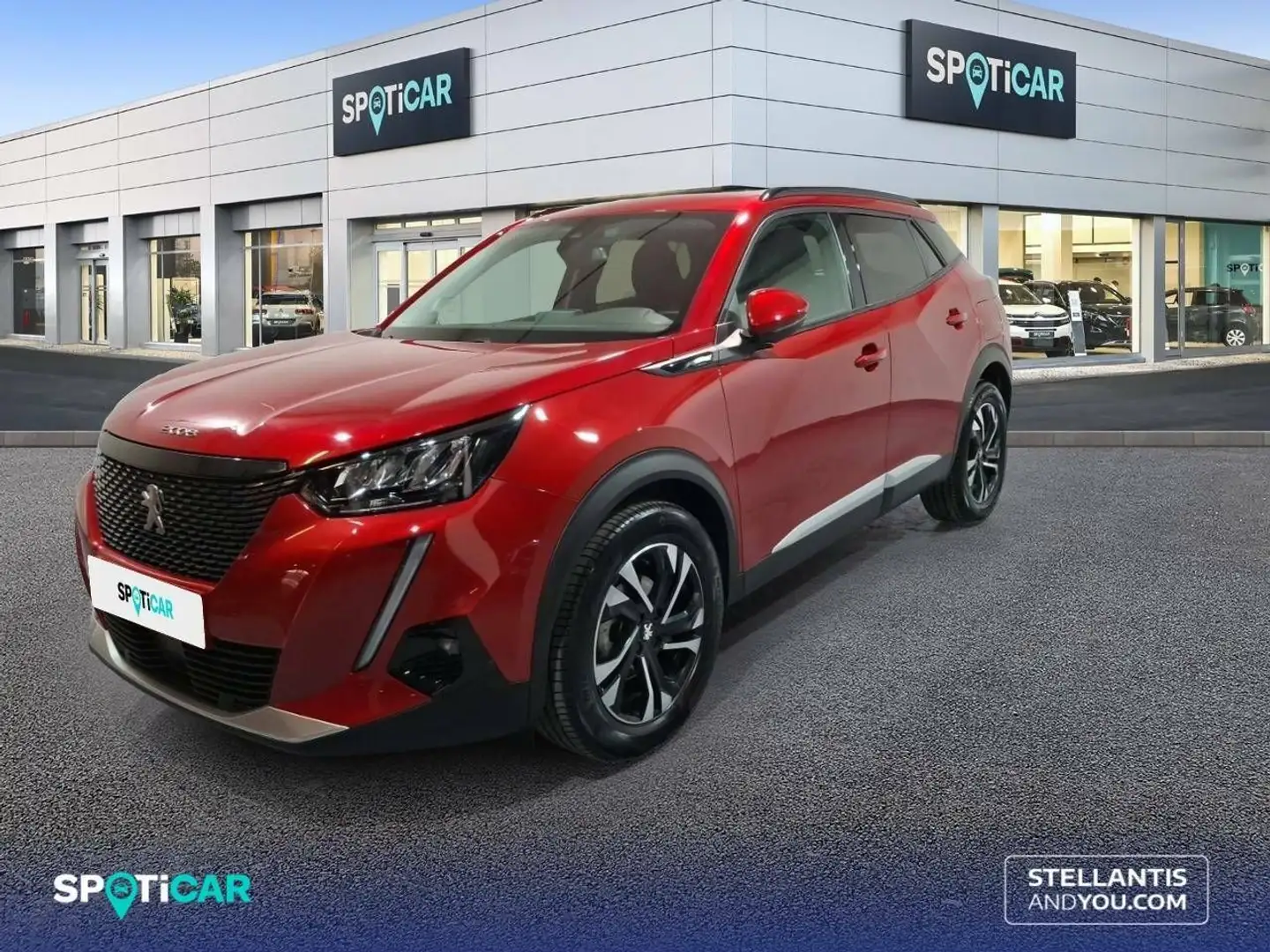 Peugeot 2008 1.2 PureTech S&S Allure Pack EAT8 130 Rojo - 1