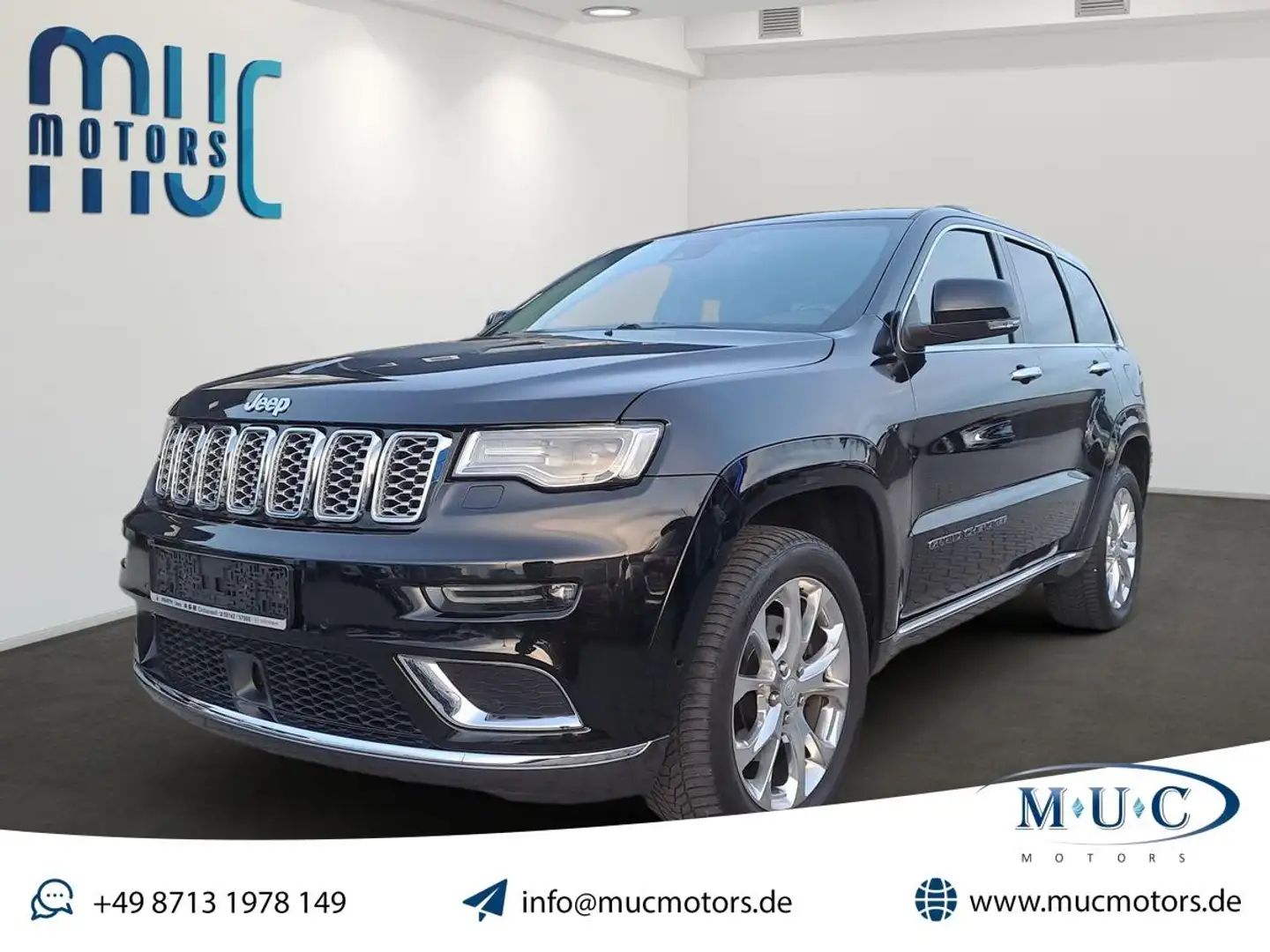 Jeep Grand Cherokee 3.0 CRD Summit Schwarz - 1