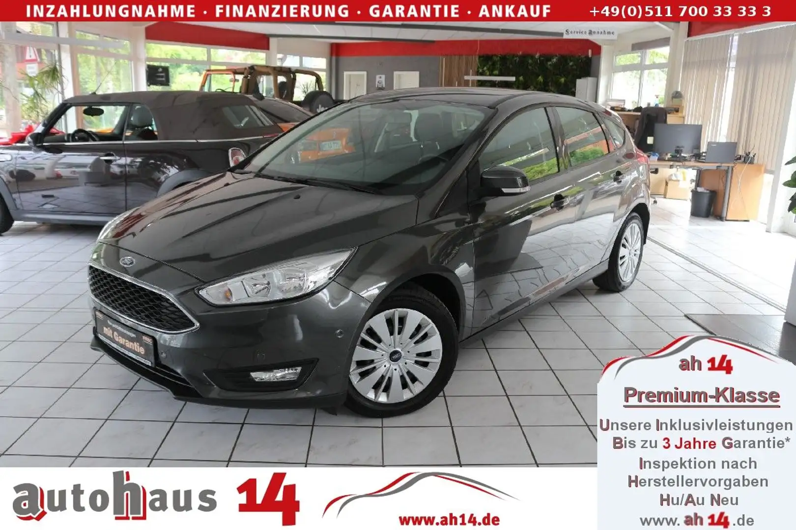 Ford Focus 1.0 Ecoboost - Navigation-Tempomat-Sitzh. Gris - 1