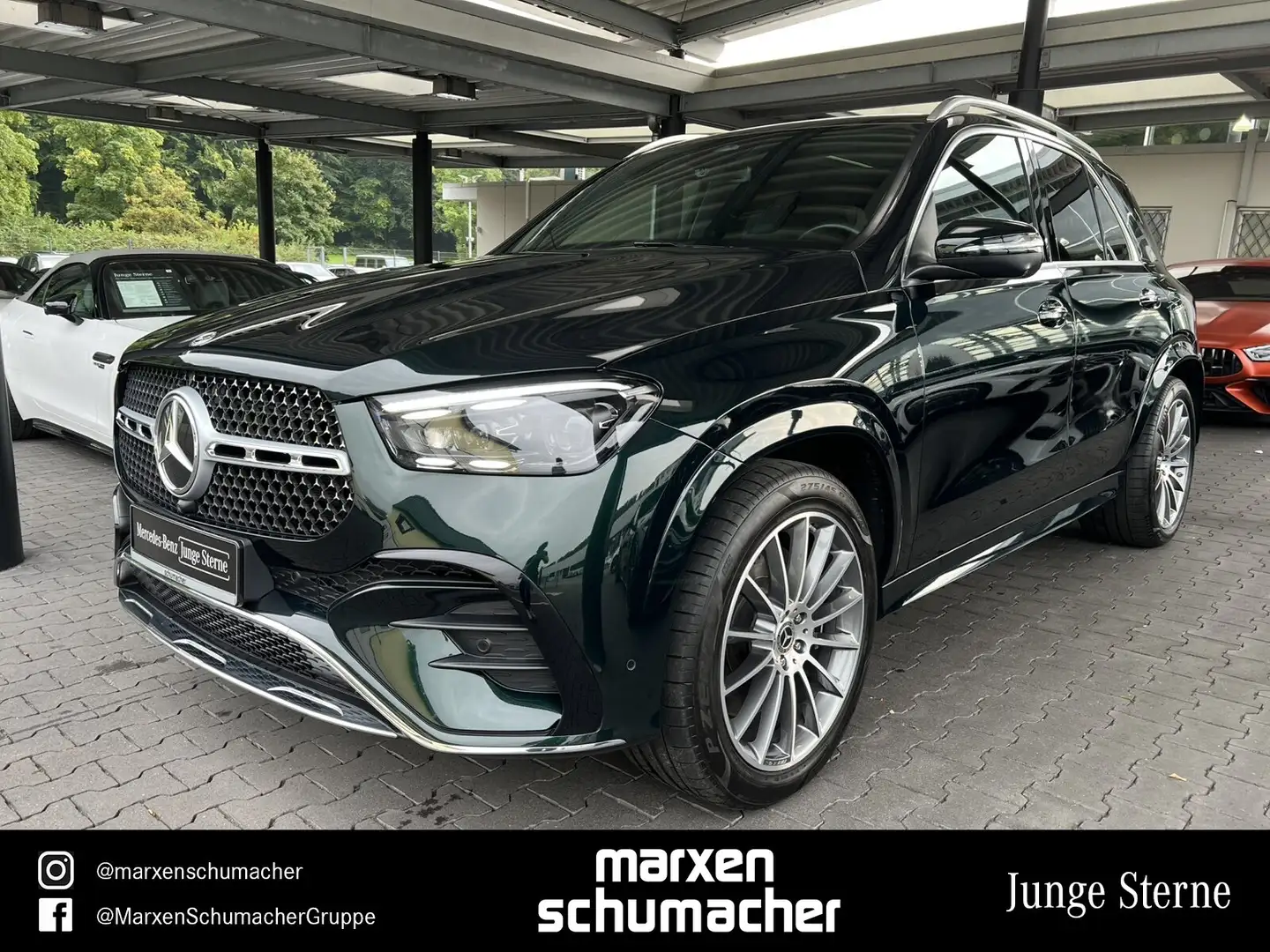 Mercedes-Benz GLE 450 GLE 450 d 4M AMG Pano+Standh.+Burm+Memory+Winter Vert - 1