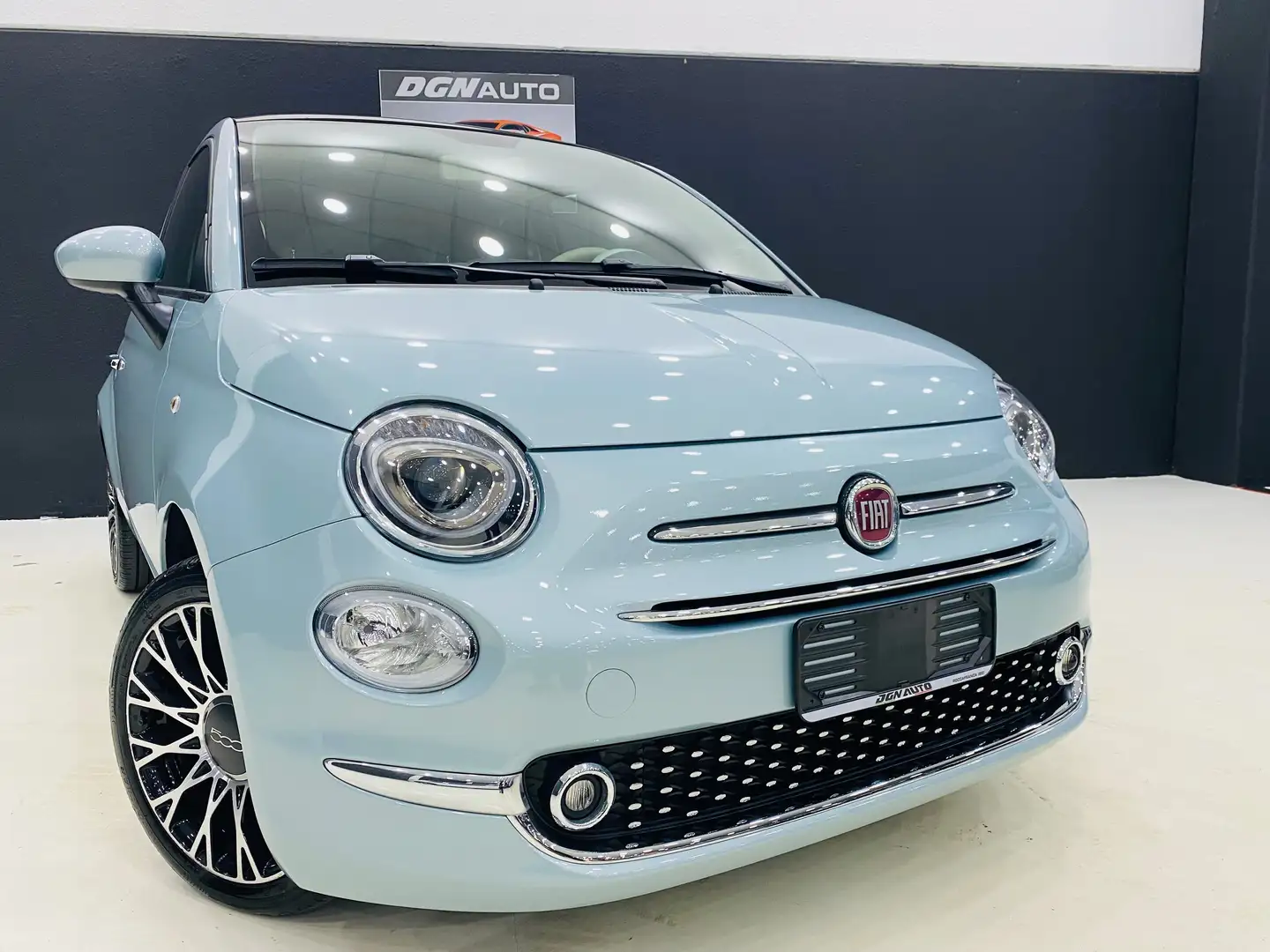 Fiat 500 500 1.0 hybrid Dolcevita Web Edition FFT CARPLAY Bleu - 1