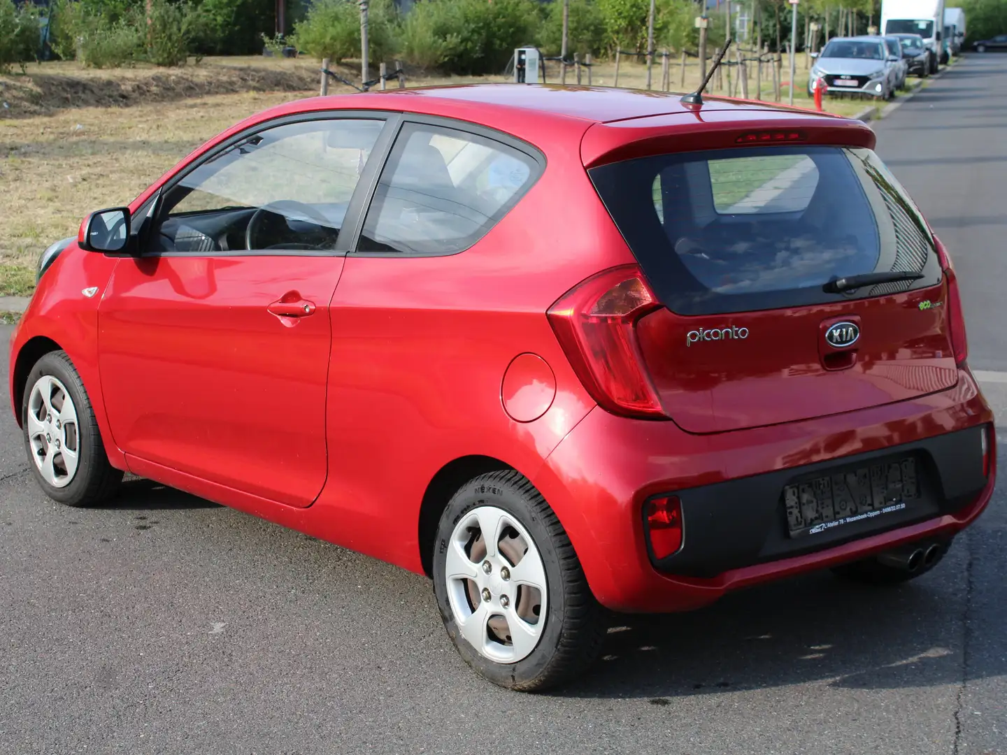 Kia Picanto 1.0i *garantie 1 an *entretien pour la vente Rouge - 2