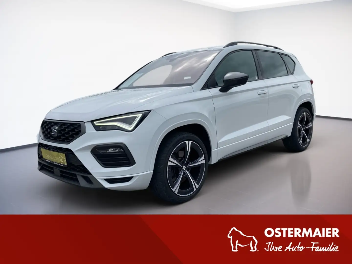 SEAT Ateca FR 1.5TSI 150PS DSG LED.AHK.PANO.NAV+VC.19Z.DCC.AC Weiß - 1