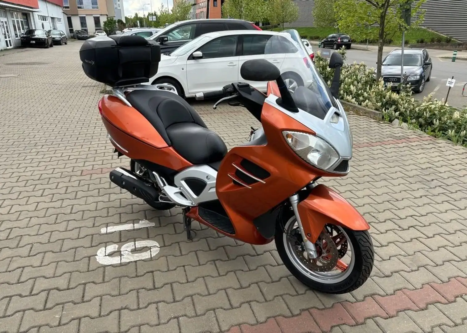Malaguti Spidermax 500 GT 500 Portocaliu - 1