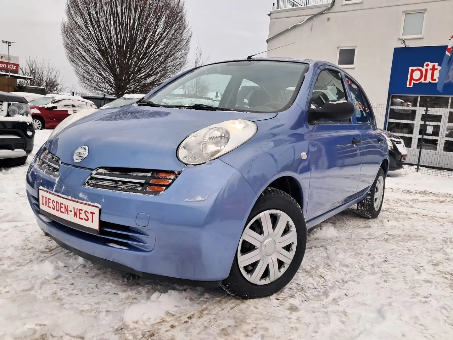 Nissan Micra Visia Blau - 1