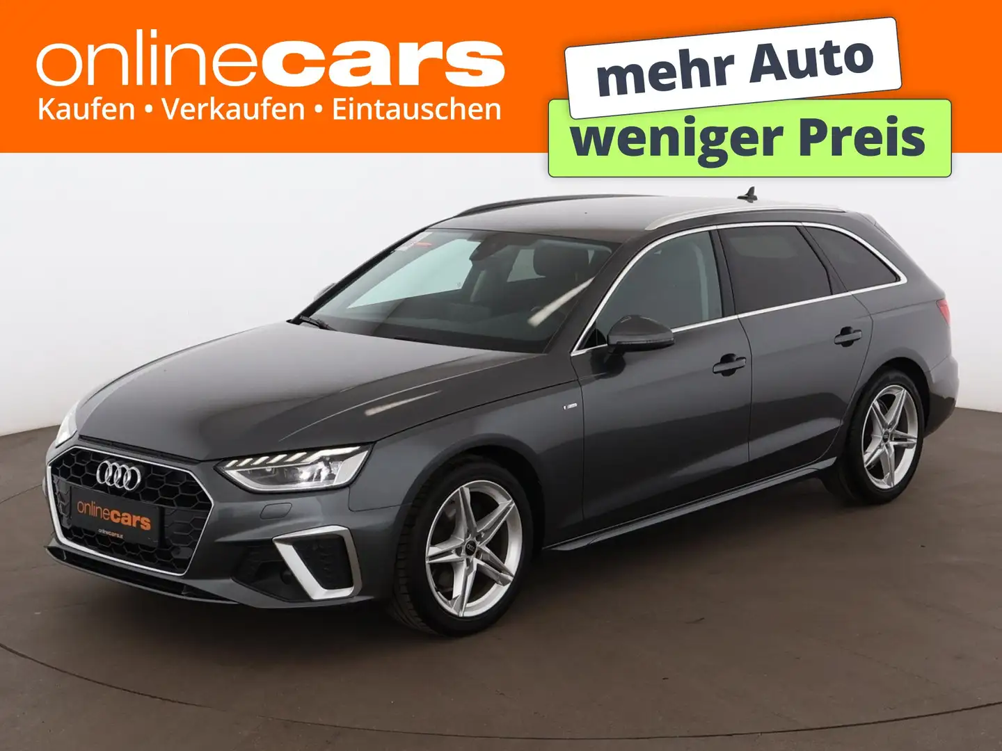 Audi A4 Avant 35 TFSI S-Line MATRIX STANDHZG AHK NAVI Grau - 1
