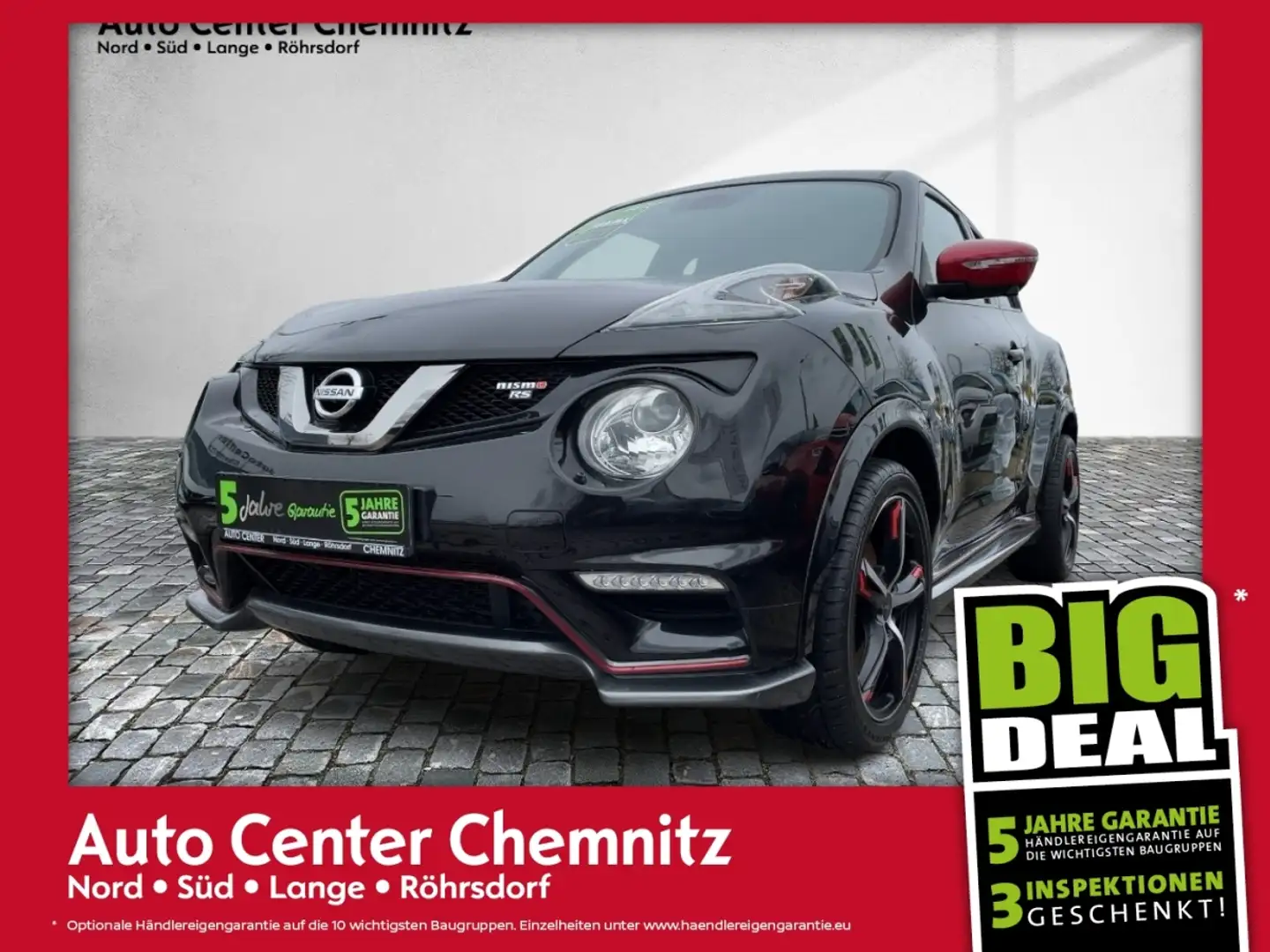 Nissan Juke 1.6 DIG-T Nismo RS Xenon/Navi/360° Schwarz - 1