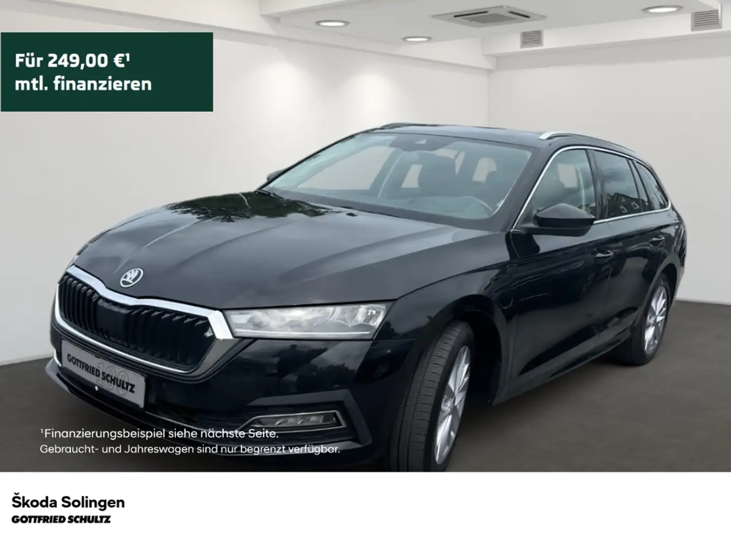 Skoda Octavia Combi 1.4 TSI iV Style DSG LED HuD SHZ vorne Schwarz - 1