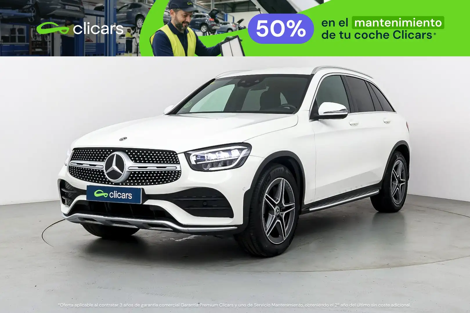 Mercedes-Benz GLC 200 200d 4Matic 9G-Tronic Blanco - 1