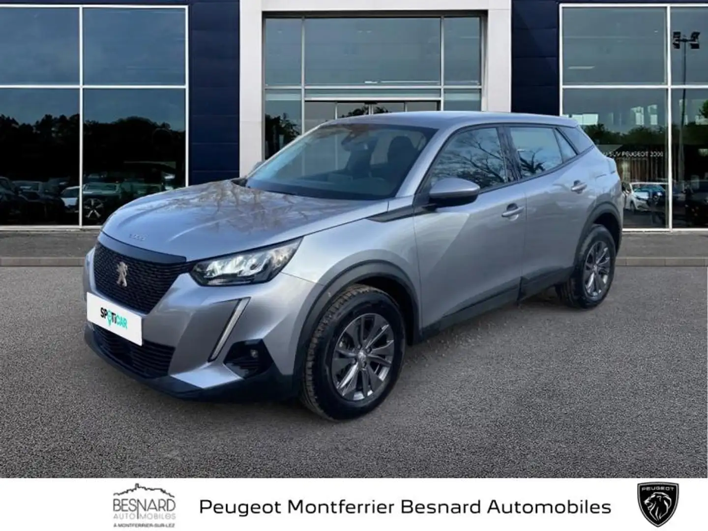 Peugeot 2008 1.2 PureTech 130ch S\u0026S Active Business Gris - 1