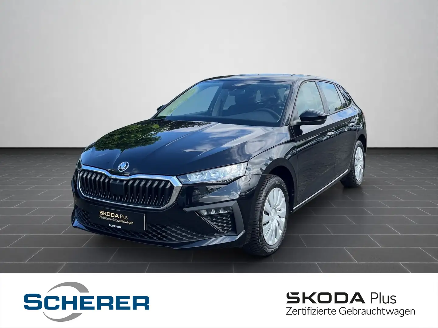 Skoda Scala 1.0 TSI Essence LED, AHK, GRA, SHZ Schwarz - 1