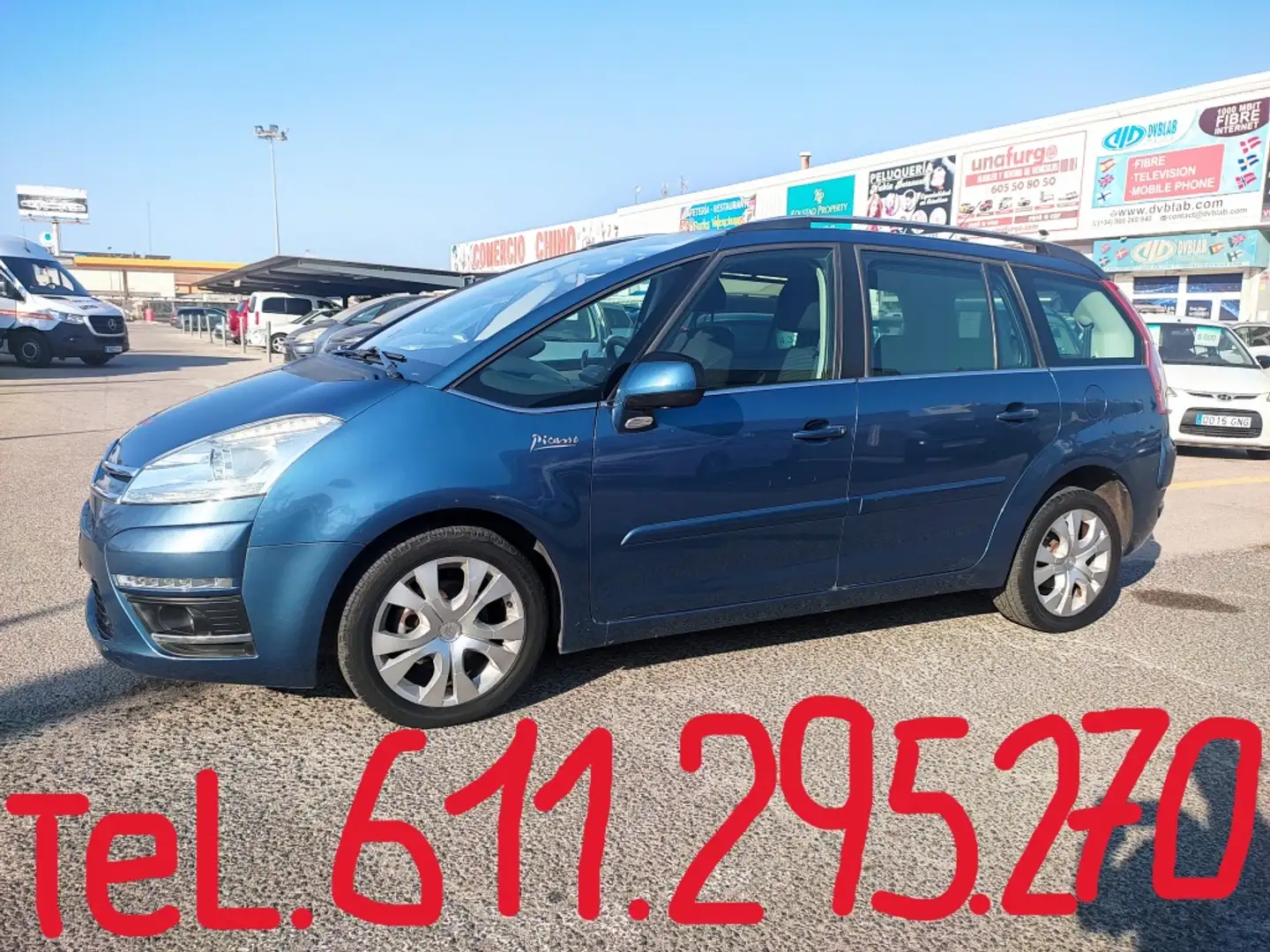 Citroen C4 Grand Picasso 1.6HDI Millenium CMP Azul - 2