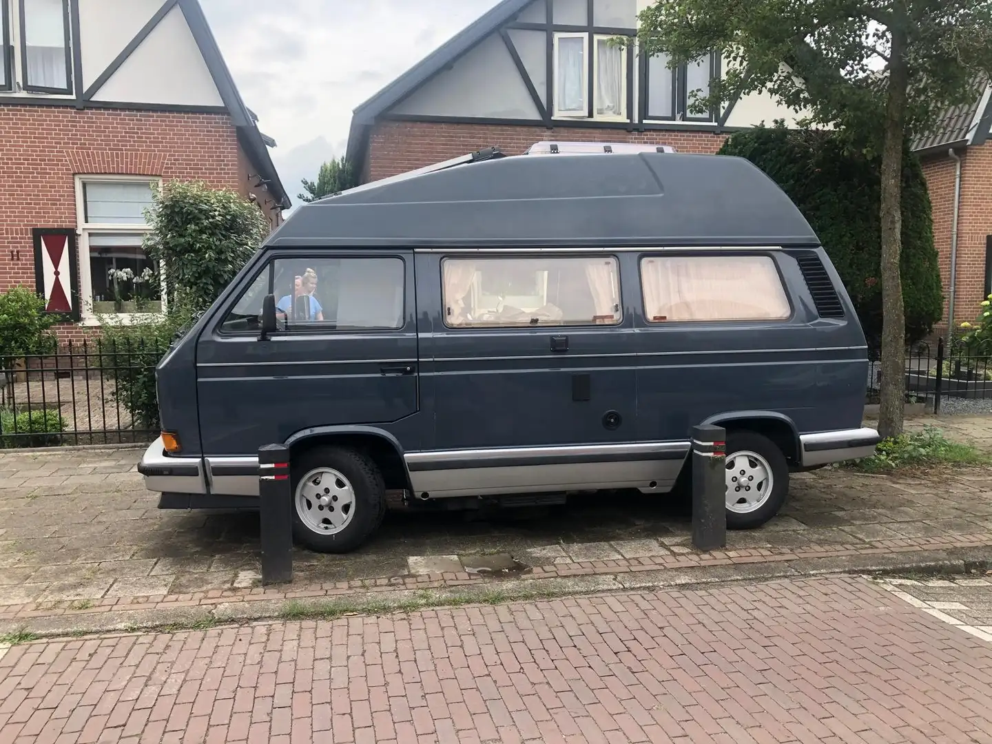 Volkswagen T3 Multivan WESTFALIA: SUPER GOED ONDERHOUDEN, nieuwe banden Синій - 1