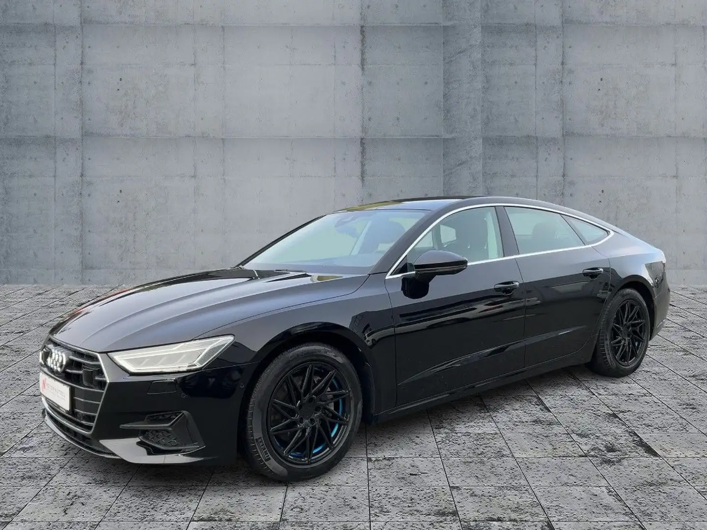 Audi A7 45 TFSI S-TR ACC+LED+NAV+RFK+HuD+VC Noir - 2