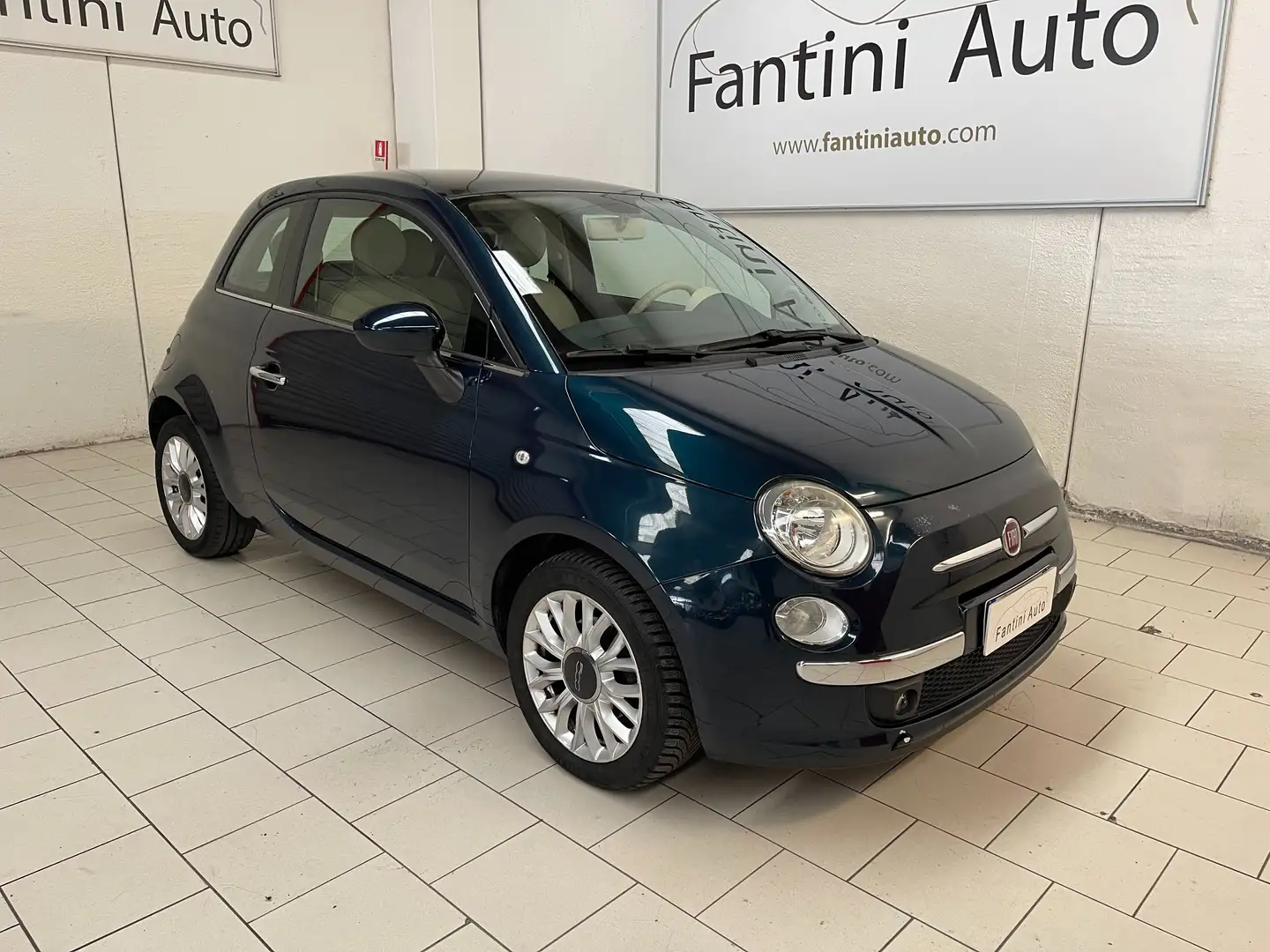 Fiat 500 Lounge 1.3 mjt 95cv-Ok Neopatentati-LEGGI SOTTO Azul - 1