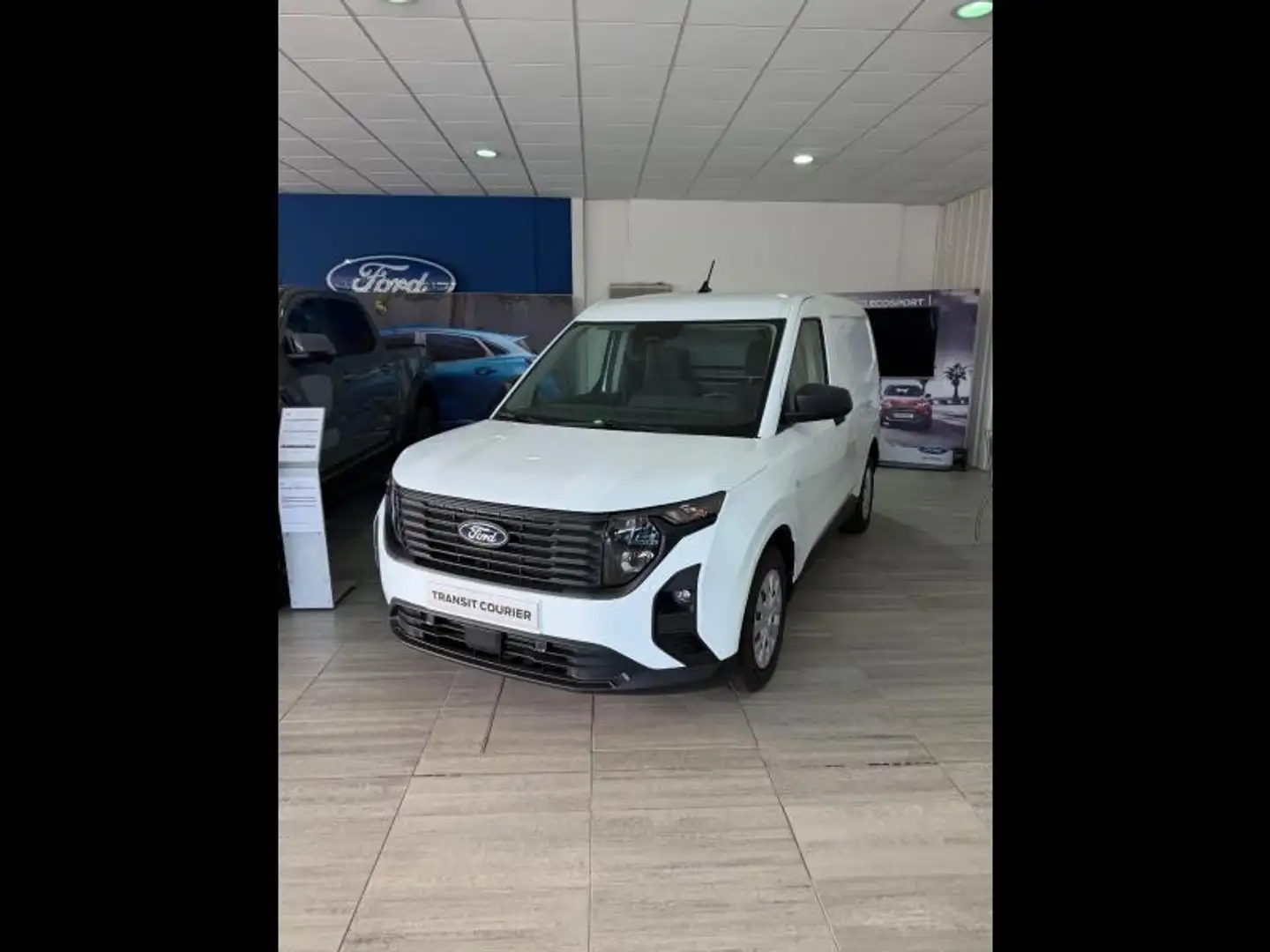 Ford Transit Courier 1.5 EcoBlue 100ch Trend Blanc - 1