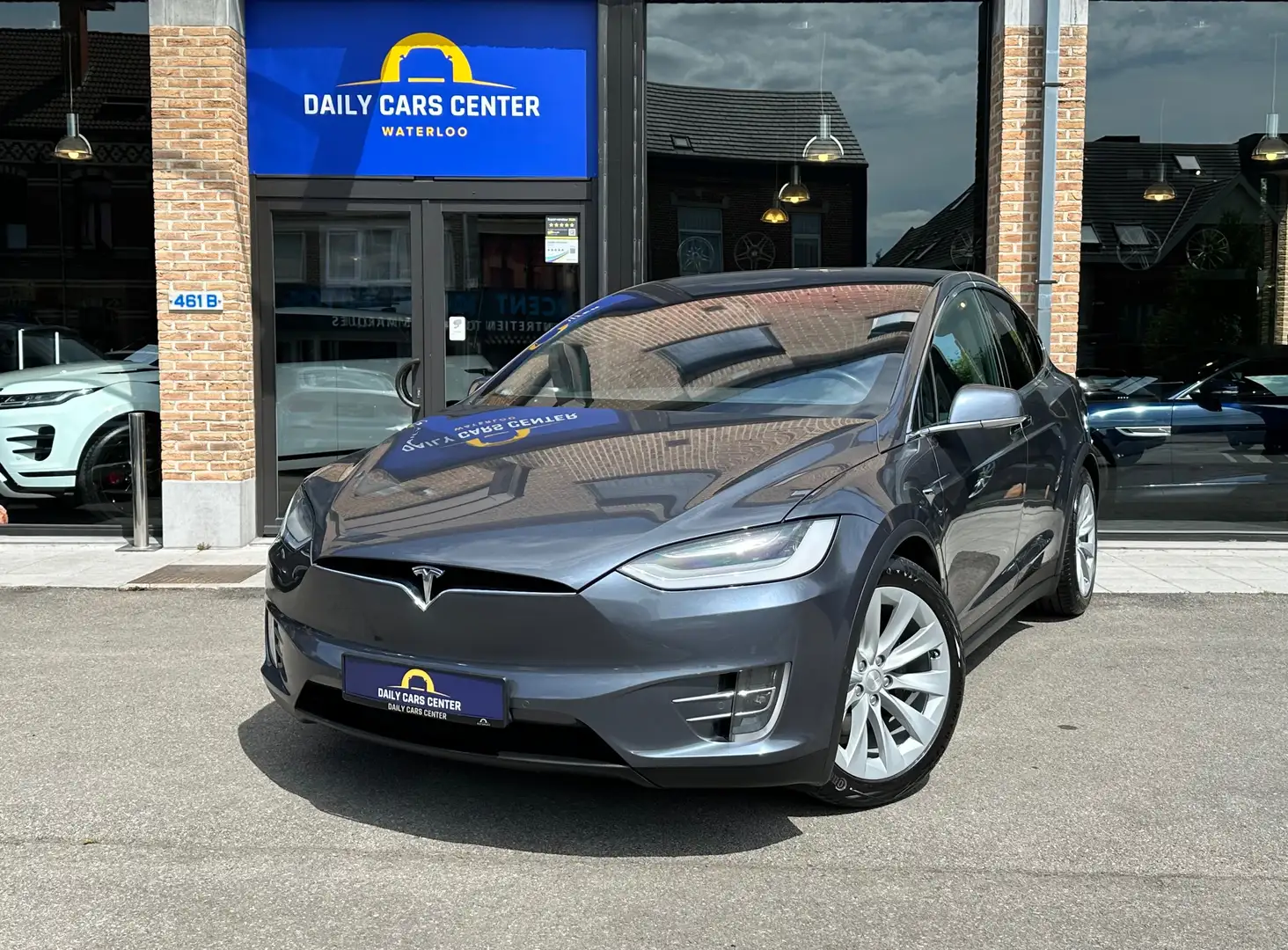 Tesla Model X 87 kWh Dual Motor Long Range I Autopilot Gris - 1