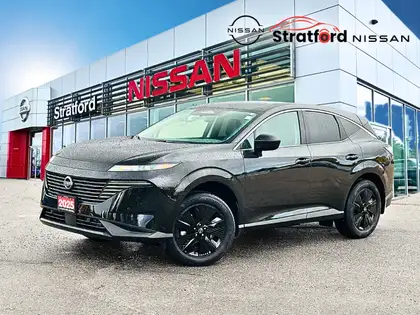 Black 2025 Nissan Murano SV AWD SUV / Crossover All-Wheel Drive Automatic