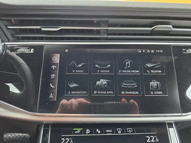Audi Q7 S line AHK*22 Zoll*Air*HUD*360°*SClose*Garantie... Ansicht 19