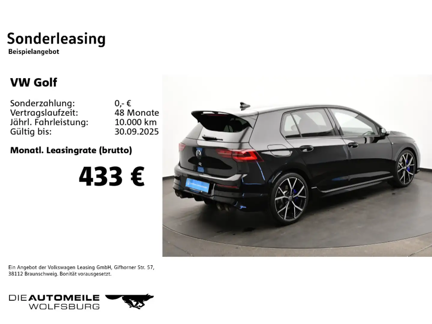 Volkswagen Golf 8 VIII 2.0 TSI 4M DSG R Performance Matrix/ Schwarz - 2