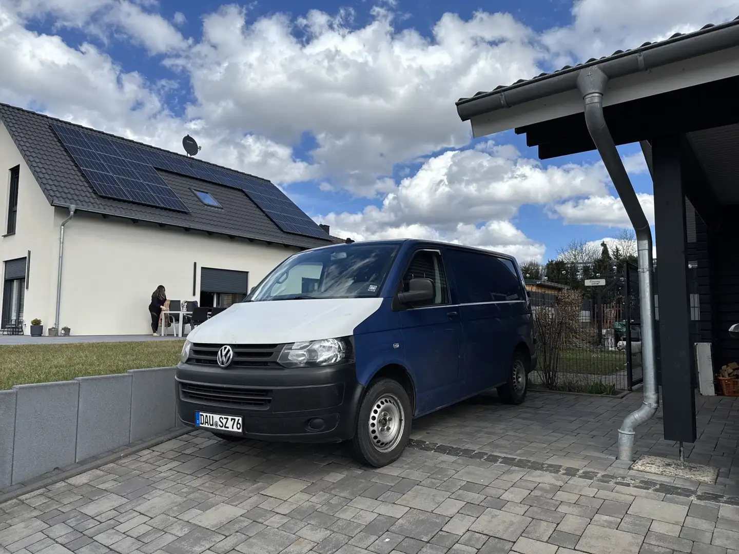 Volkswagen T5 Kombi Kasten Kék - 2