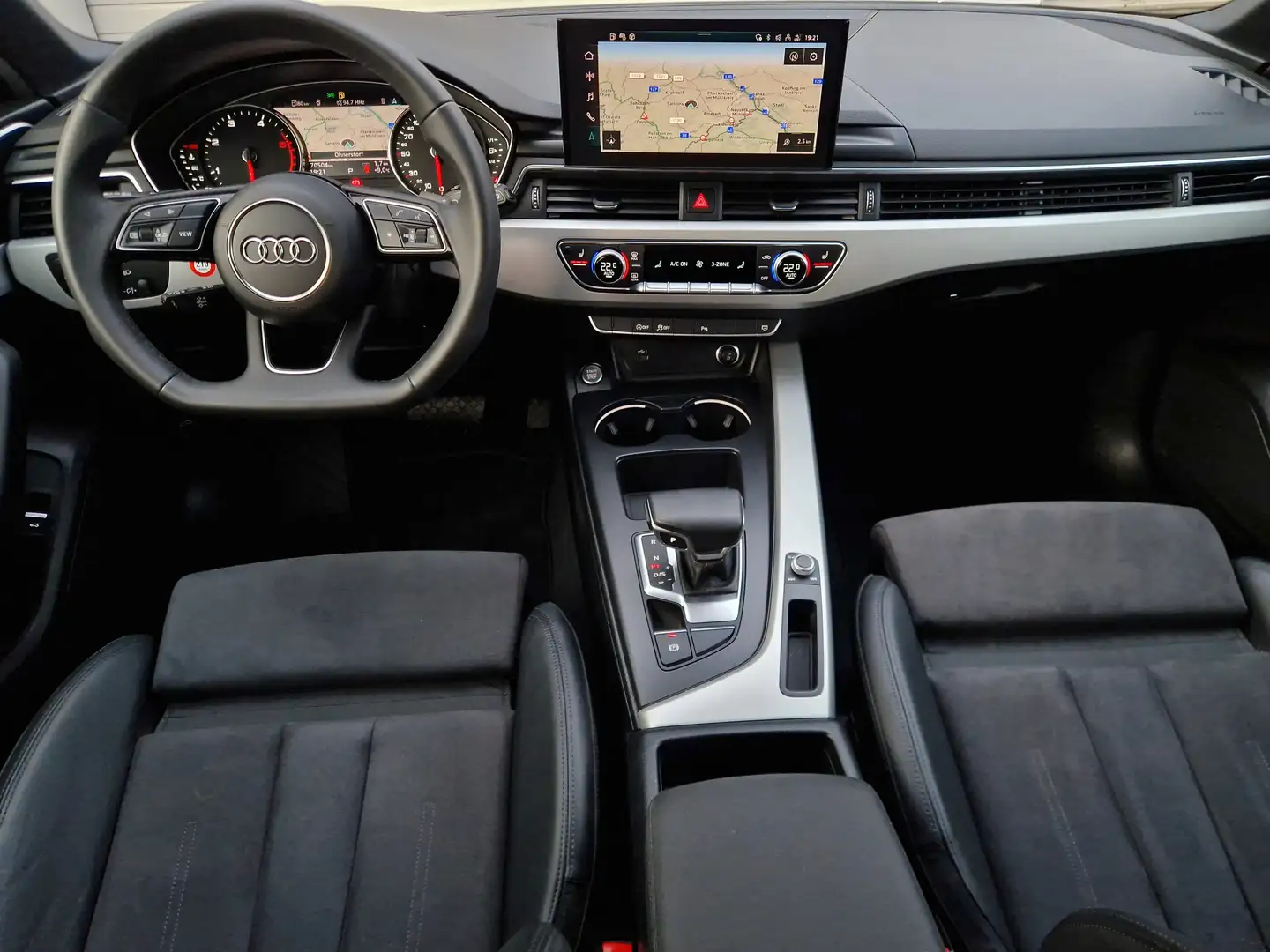 Audi A4 A4 TDI S-Tronic S-Line*Teilleder*Dynamische Blinke Weiß - 2
